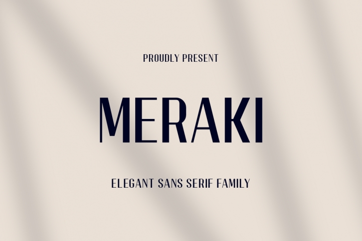 Meraki Font Download