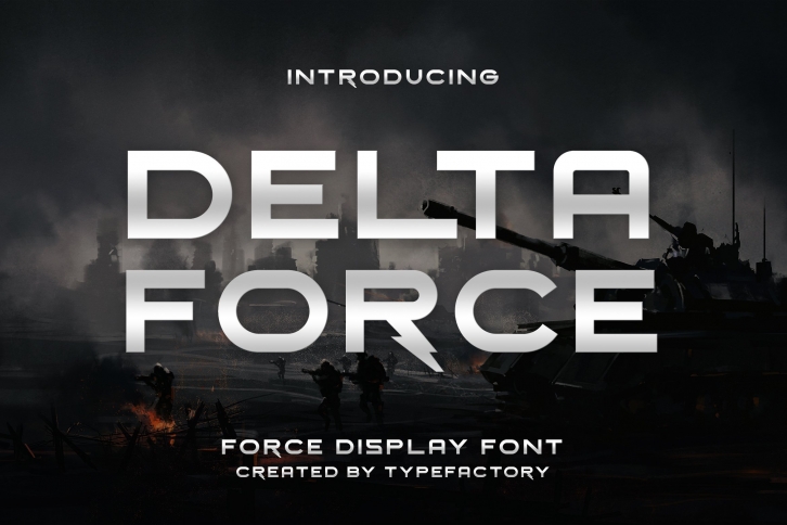 Delta Force Font Download