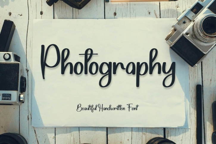 Photography Font Download