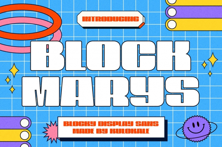 Block Marys Font Download