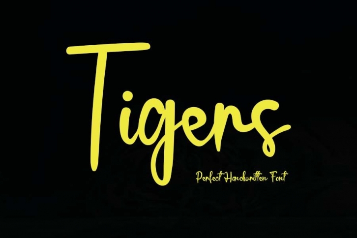 Tigers Font Download