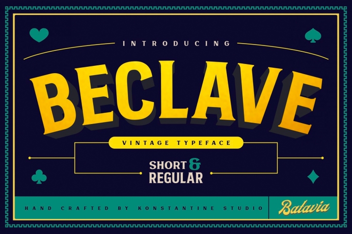 Beclave Font Download