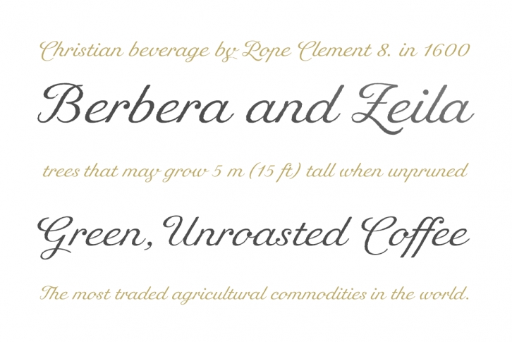 Berbera and Zeila Font Download