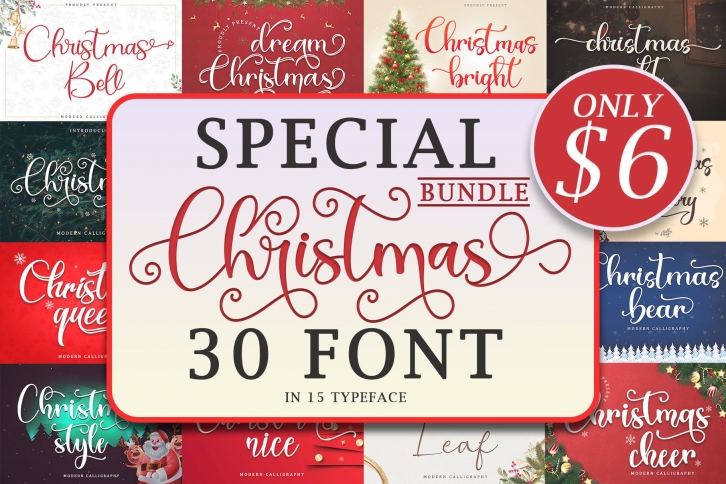 Special Christmas Bundle Font Download