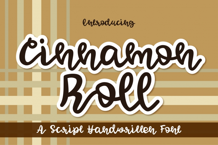 Cinnamon Roll Font Download