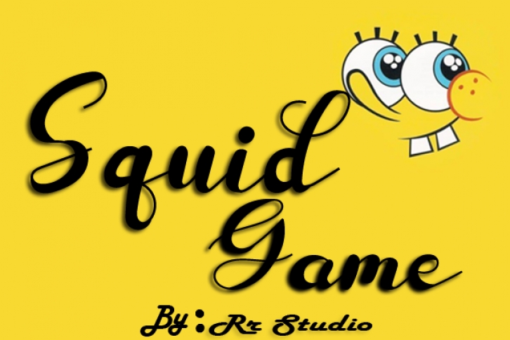 Squid Game Font Download