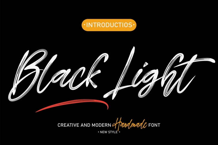 Black Light Font Download