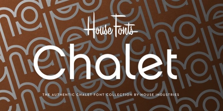 Chalet Font Download