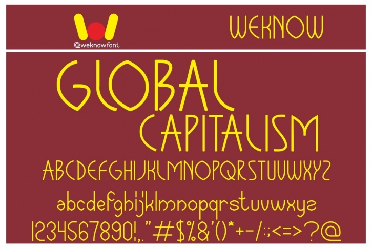 Global Capitalism Font Download