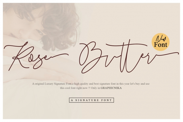 Rose Butter Font Download