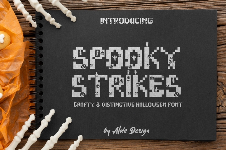 Spooky Strikes Halloween Font Download