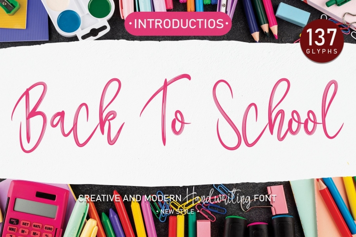 Back To School Font Download