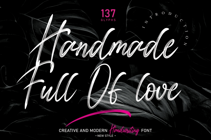 Handmade Full of Love Font Download