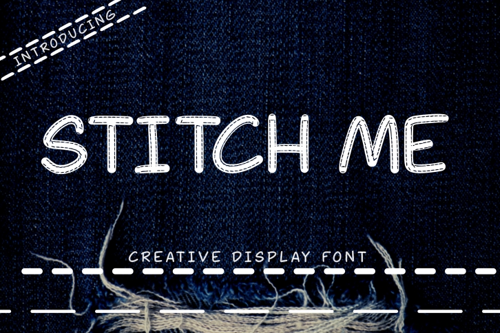 Stitch Me Font Download