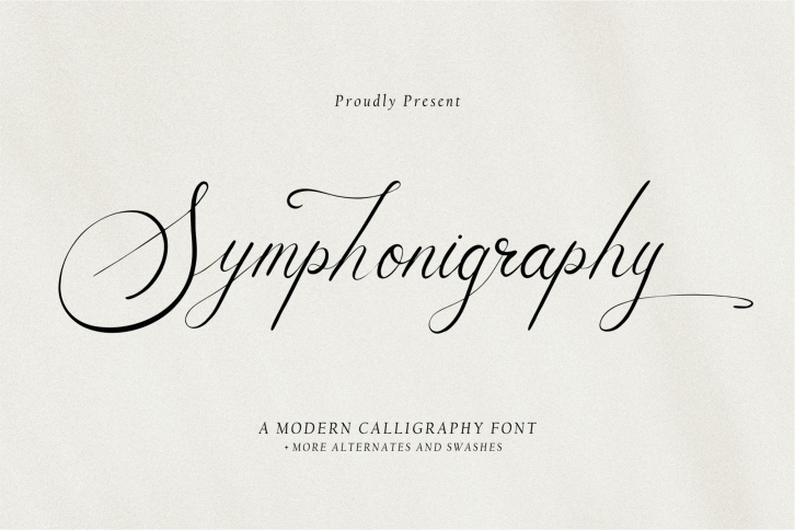 Symphonigraphy Font Download