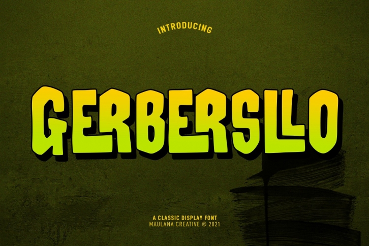 Gerbersllo Font Download