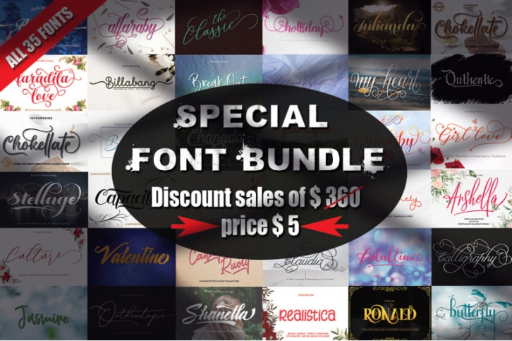 Special Font Bundle Font Download