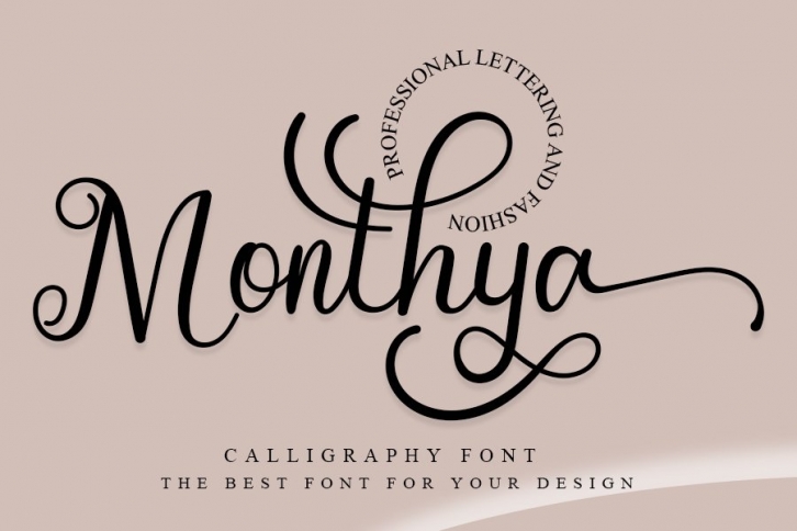 Monyhya Font Download