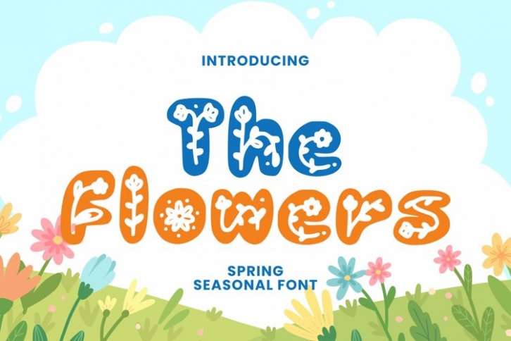 The Flowers Font Download