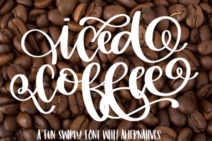 Iced Coffee Font Download