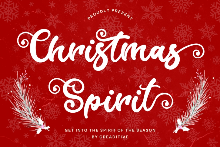 Christmas Spirit Font Download