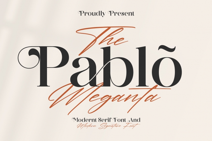 The Pablo Meganta Duo Typeface Font Download