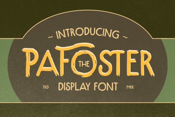 The Pafoster Font Download