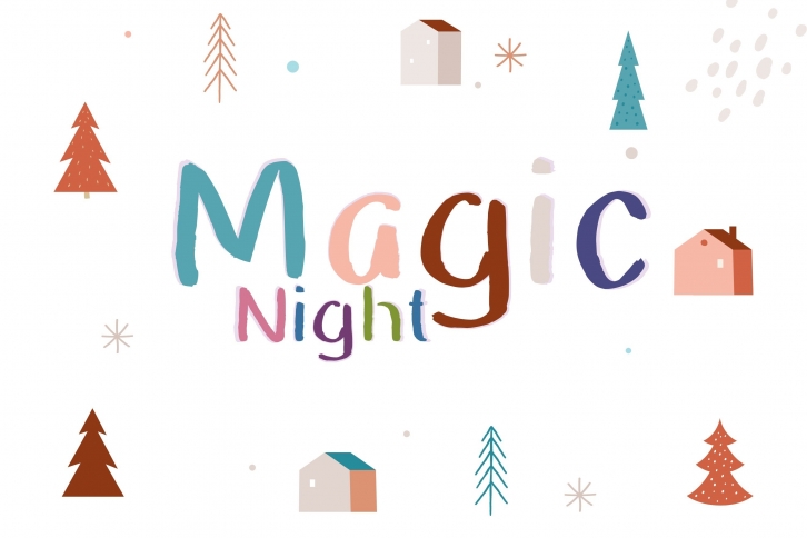 Magic Night Font Download