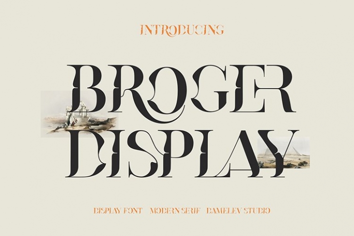 Broger Font Download
