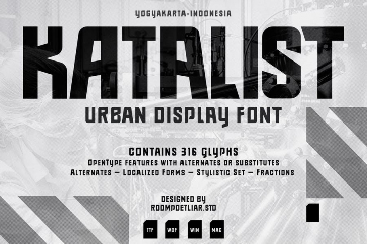 Katalist Display Font Font Download