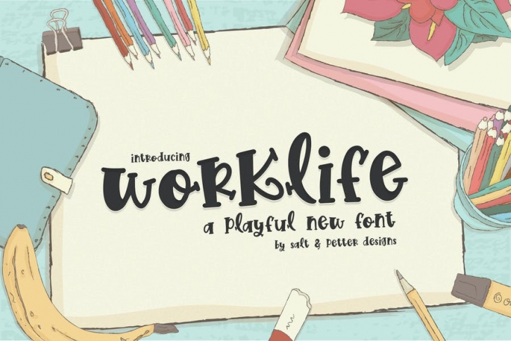 Worklife Font Font Download
