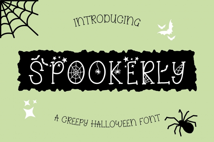 Spookerly Halloween Font Download
