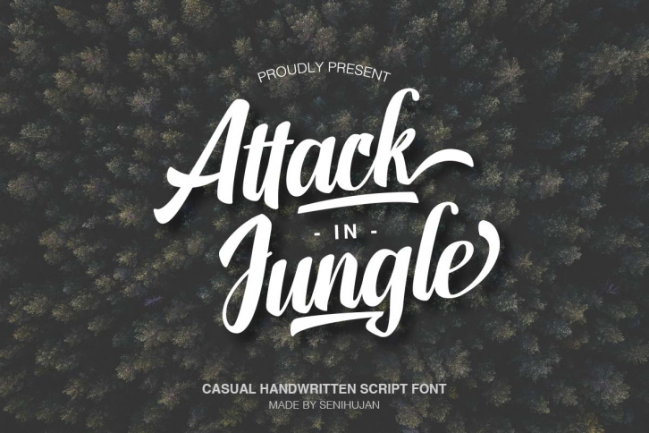Attack in Jungle Font Download