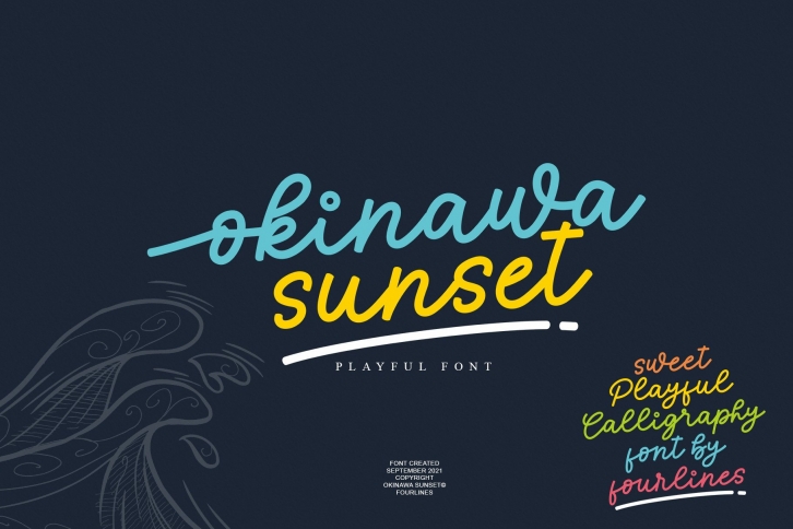 Okinawa Sunset Font Download