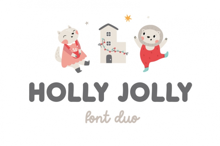 Holly Jolly | Font duo Font Download