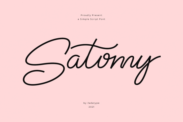 Satomy Font Download