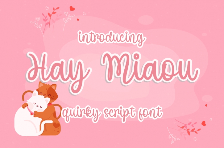 Hay Miaou Font Download