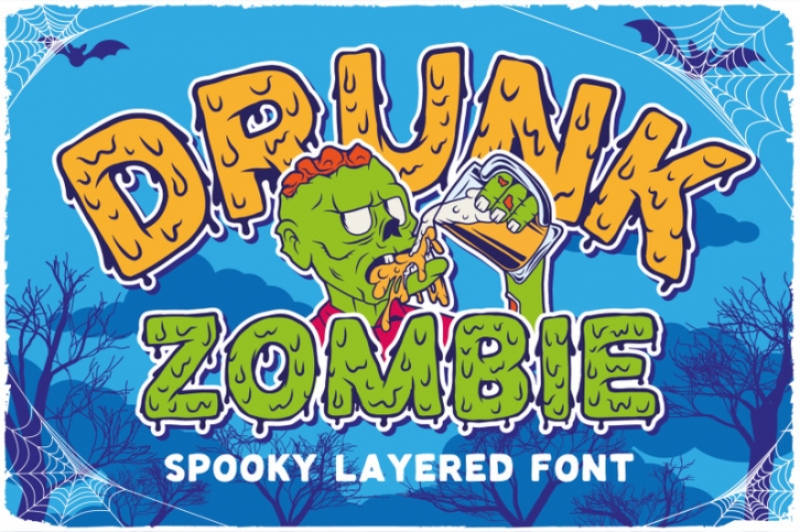 Drunk Zombie Font Download