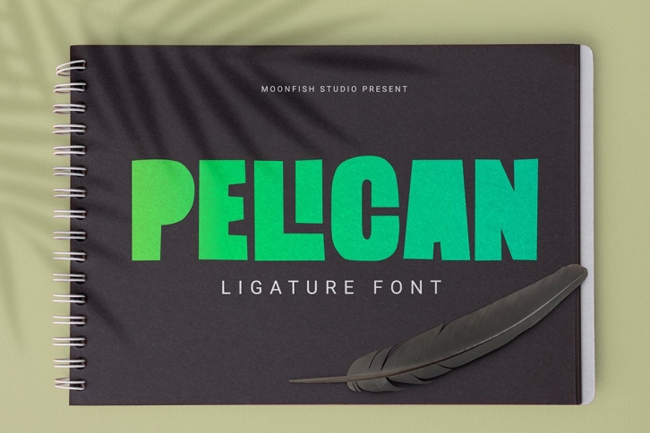 Pelican Ligature Font Download