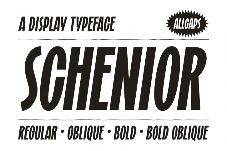 Schenior Font Download