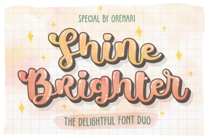 Shine Brighter Font Download