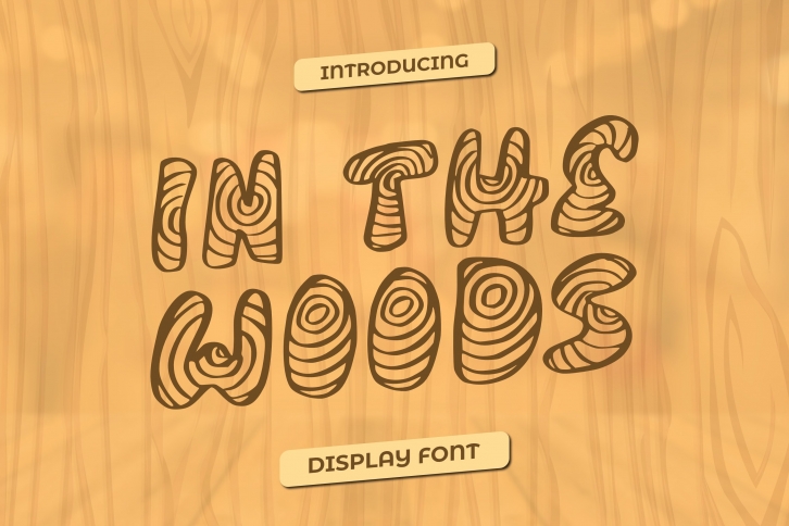 In the Woods Font Download