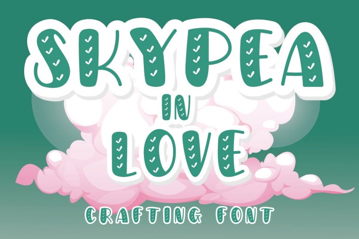 Skypea in Love Font Download