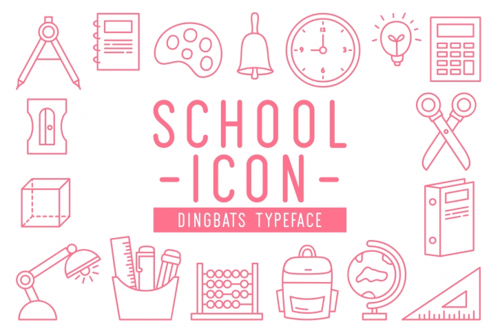 School Icon Font Download
