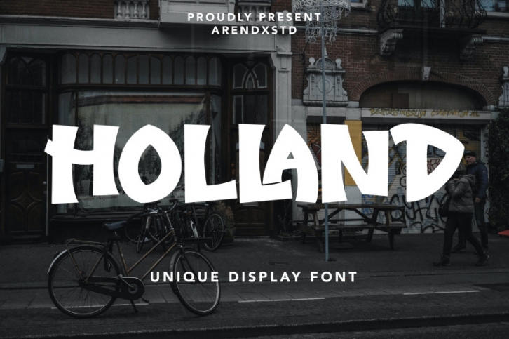 Holland - Unique Display Font Font Download