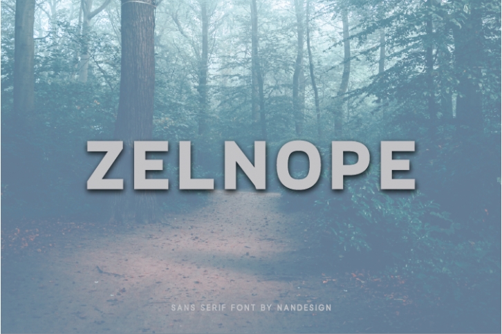 Zelnope Font Download