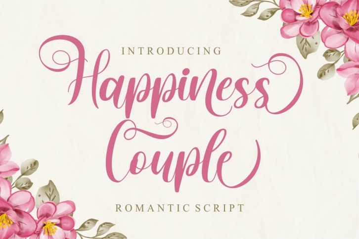 Happiness Couple Font Download