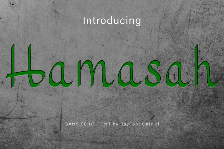 Hamasah Font Download