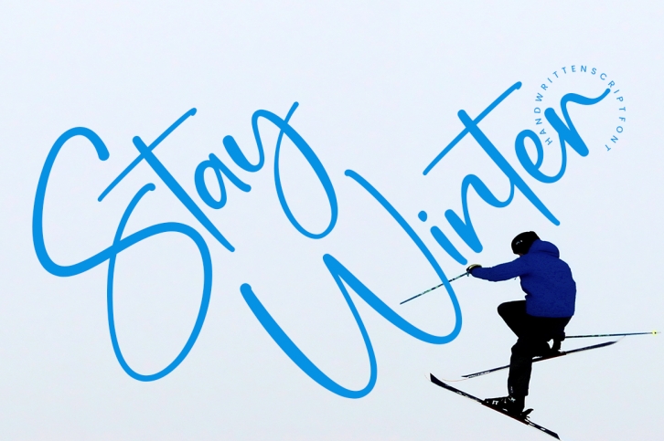 Stay winter Font Download