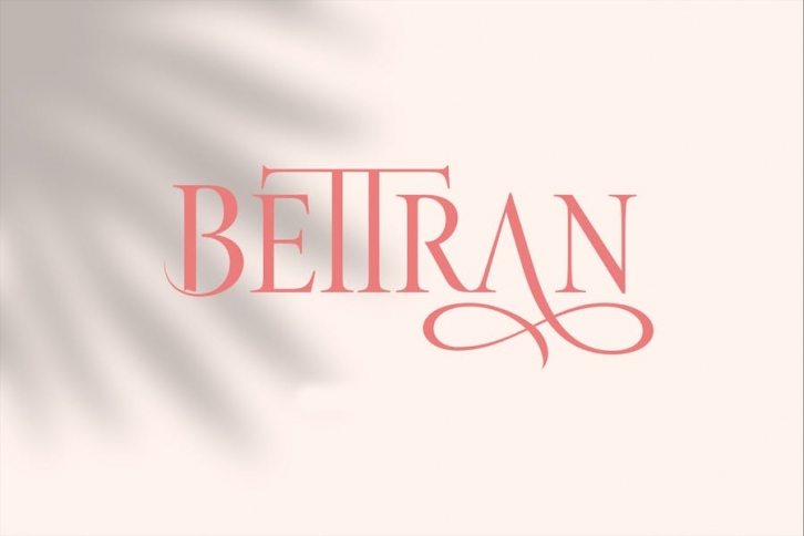 Bettran elegant typeface Font Download